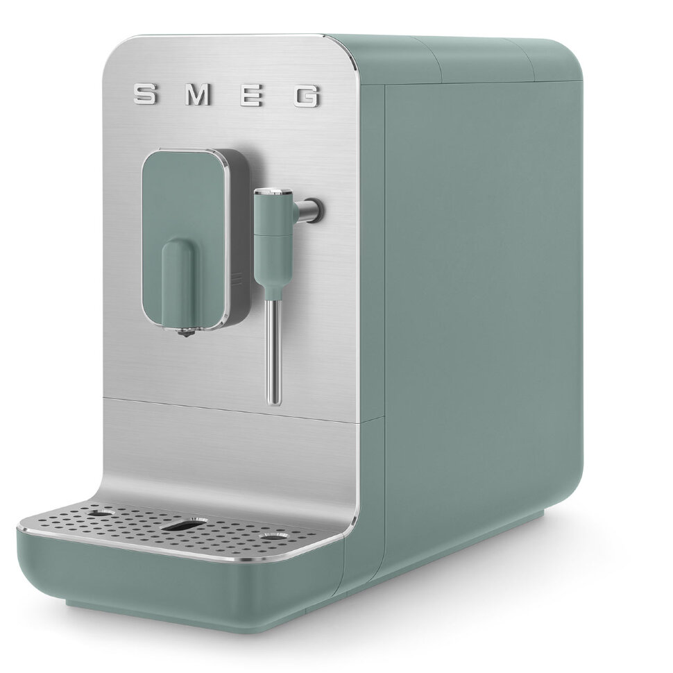 SMEG BCC02EGMEU Автоматическая кофемашина, цвет изумрудно-зеленый, матовый