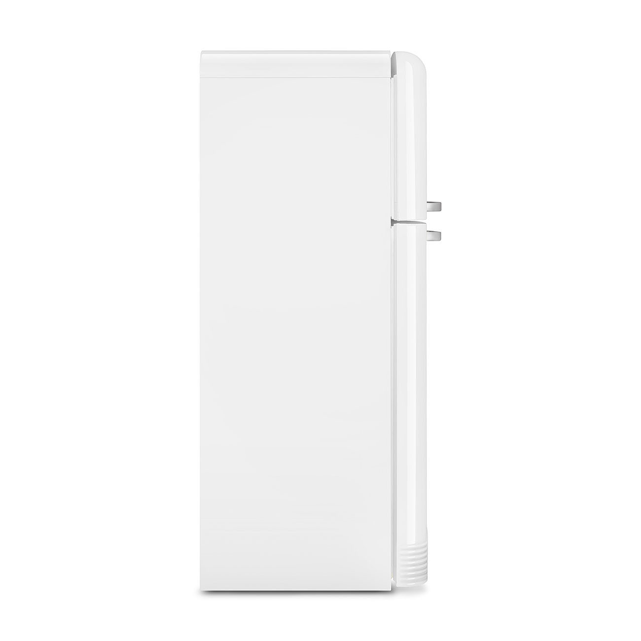 SMEG FAB50RWH5 Отдельностоящий двухдверный холодильник,стиль 50-х годов, 80 см, белый, петли справа