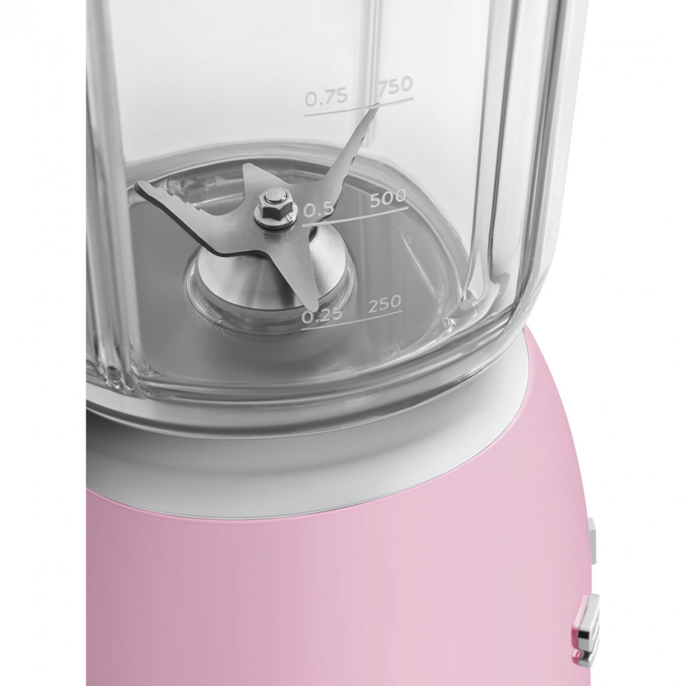 SMEG BLF03PKEU Блендер, объем кувшина 1,5л; розовый