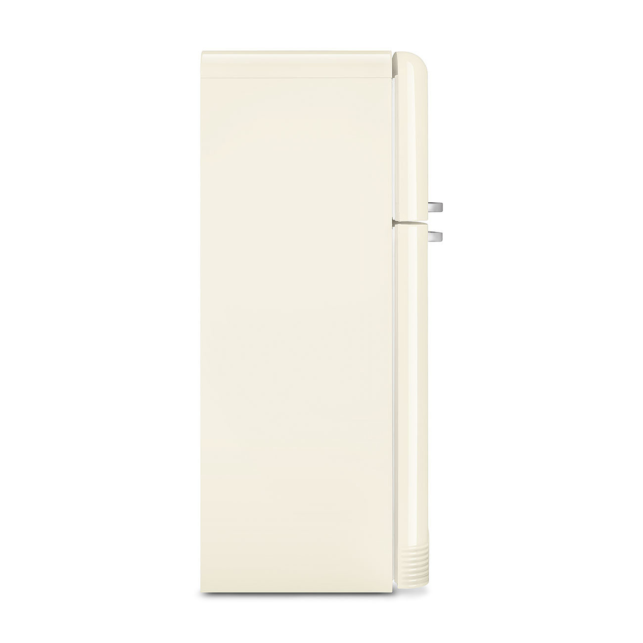 SMEG FAB50RCR5  Отдельностоящий двухдверный холодильник,стиль 50-х годов, 80 см, кремовый, No-frost, петли справа