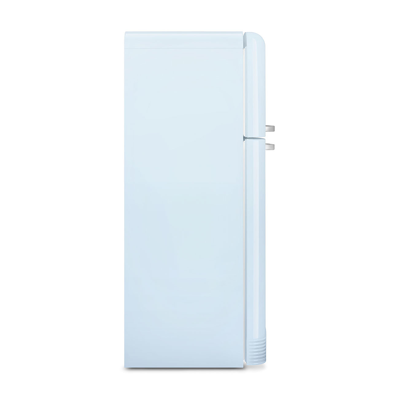 SMEG FAB50RPB5  Отдельностоящий двухдверный холодильник, стиль 50-х годов, 80 см, пастельный голубой, No-frost, петли справа