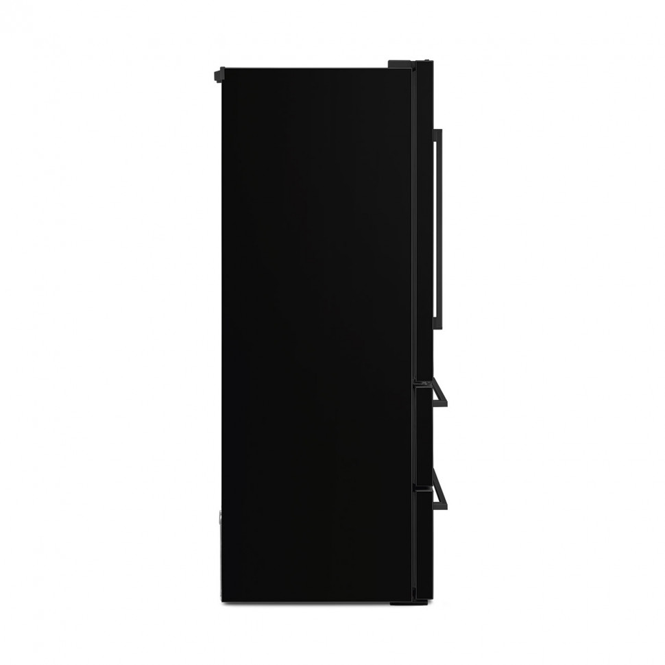 SMEG FQ55FNDE Отдельностоящий холодильник с французской дверью, 84 см, цвет чёрный