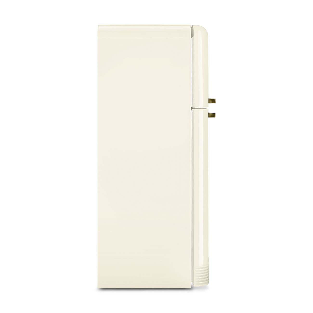 SMEG FAB50RCRB5 Отдельностоящий двухдверный холодильник,стиль 50-х годов, 80 см, кремовый, No-frost, петли справа