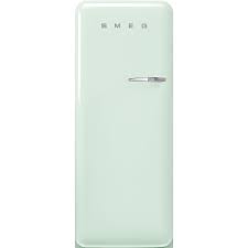 SMEG FAB28LPG5 Отдельностоящий однодверный холодильник,стиль 50-х годов, 60 см, пастельный зеленый, петли слева
