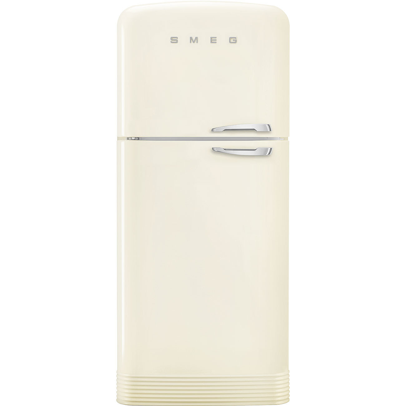 SMEG FAB50LCR5 Отдельностоящий двухдверный холодильник, стиль 50-х годов, 80 см, кремовый, No-frost, петли слева