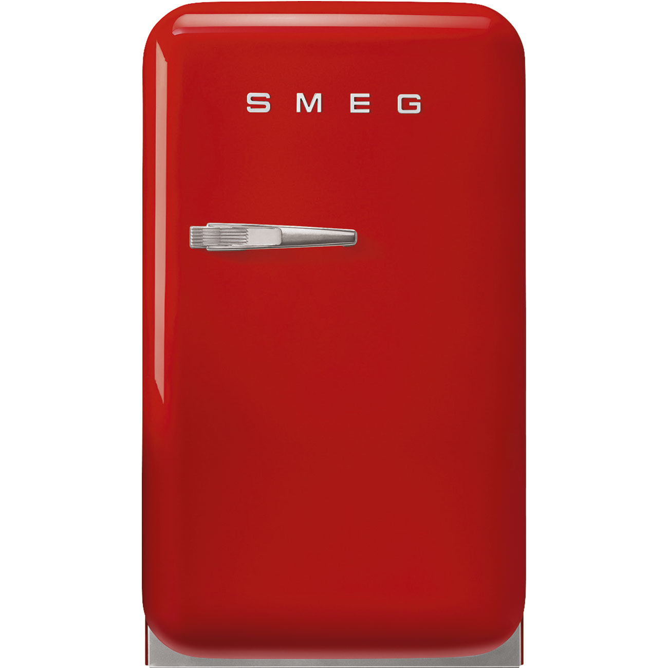 SMEG FAB5RRD5 Отдельностоящий минибар, красный, стиль 50-х гг., петли справа