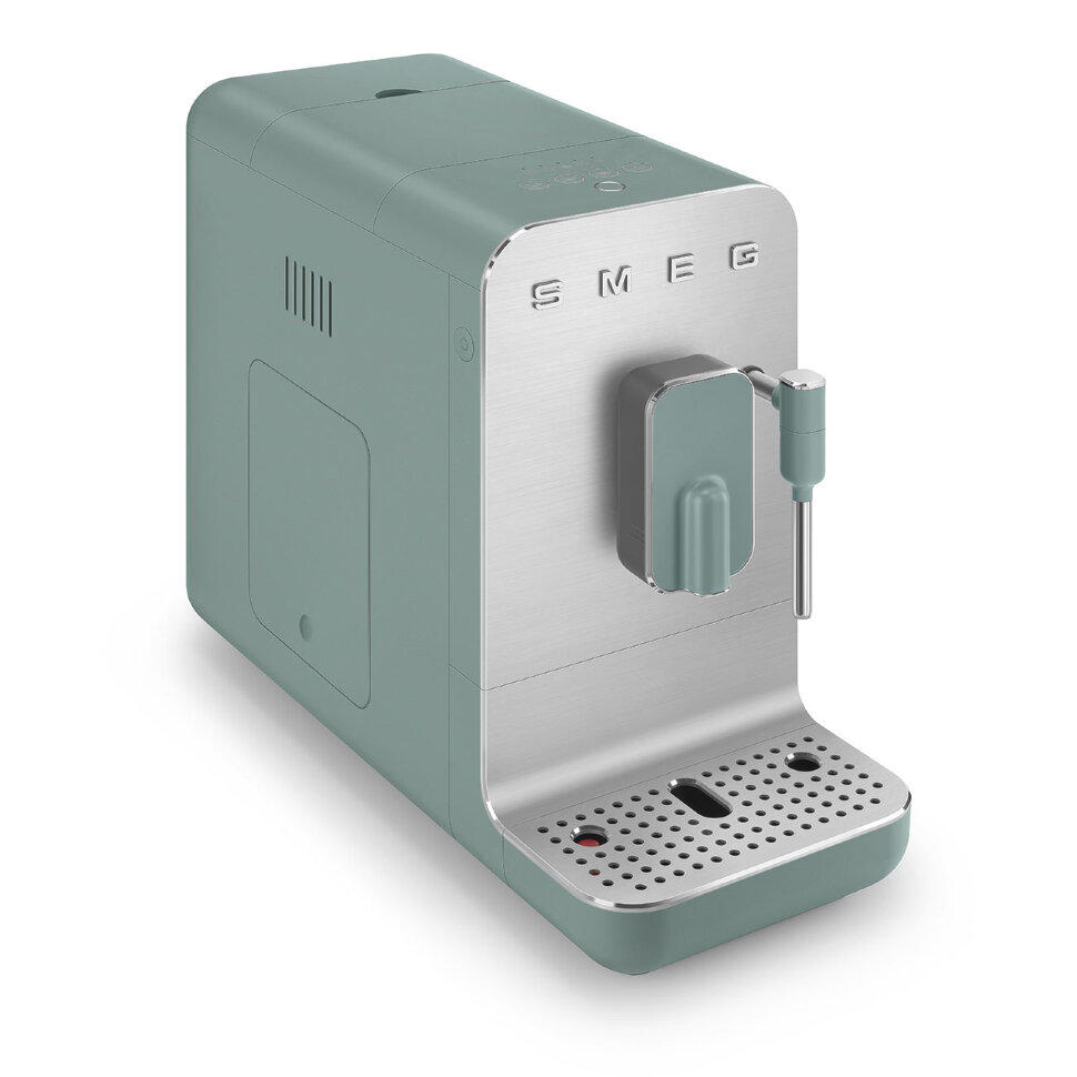 SMEG BCC02EGMEU Автоматическая кофемашина, цвет изумрудно-зеленый, матовый