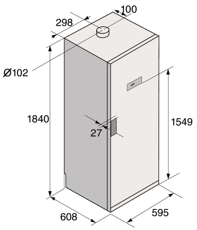 DC7784V.G Cушильный шкаф ASKO