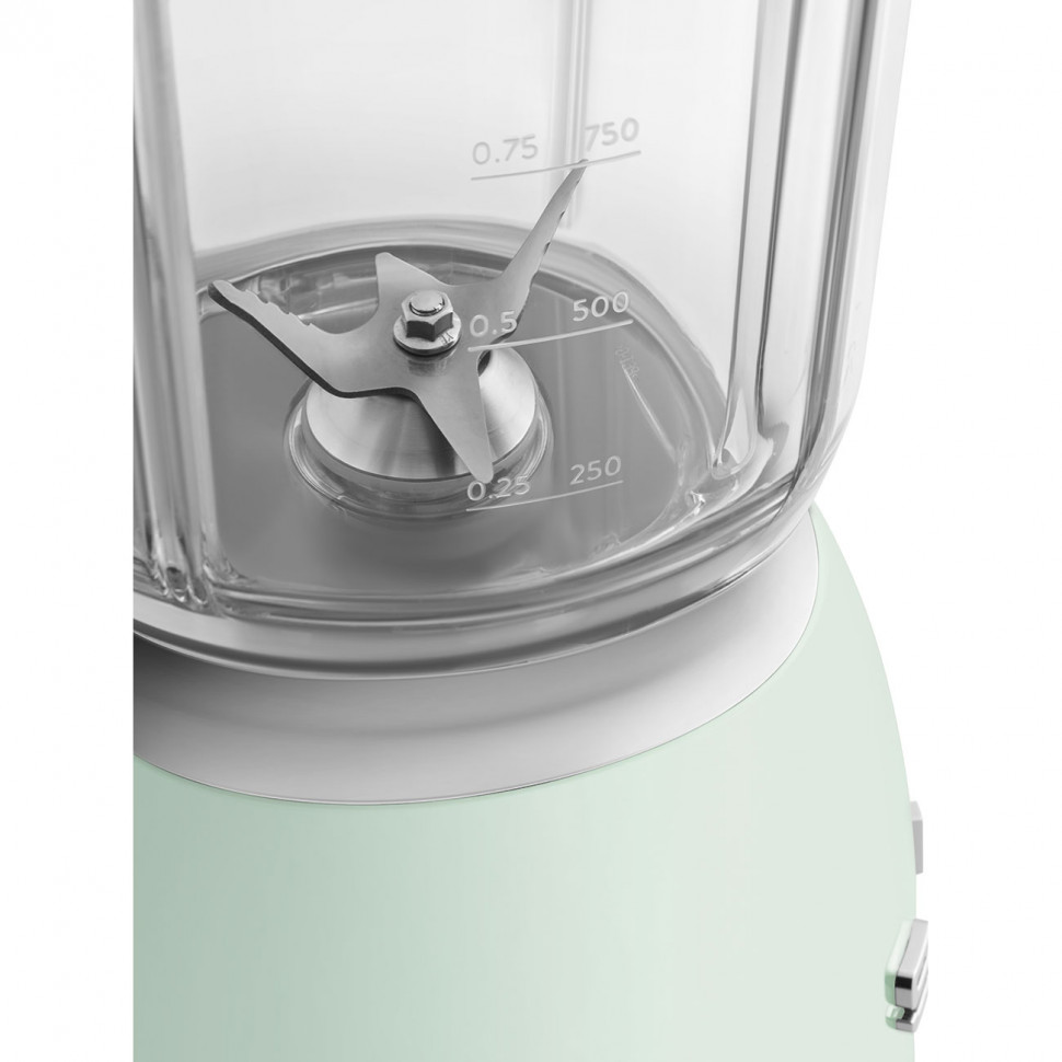 SMEG BLF03PGEU Блендер, объем кувшина 1,5л, пастельный зеленый