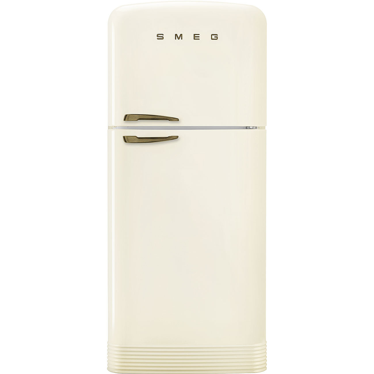 SMEG FAB50RCRB5 Отдельностоящий двухдверный холодильник,стиль 50-х годов, 80 см, кремовый, No-frost, петли справа