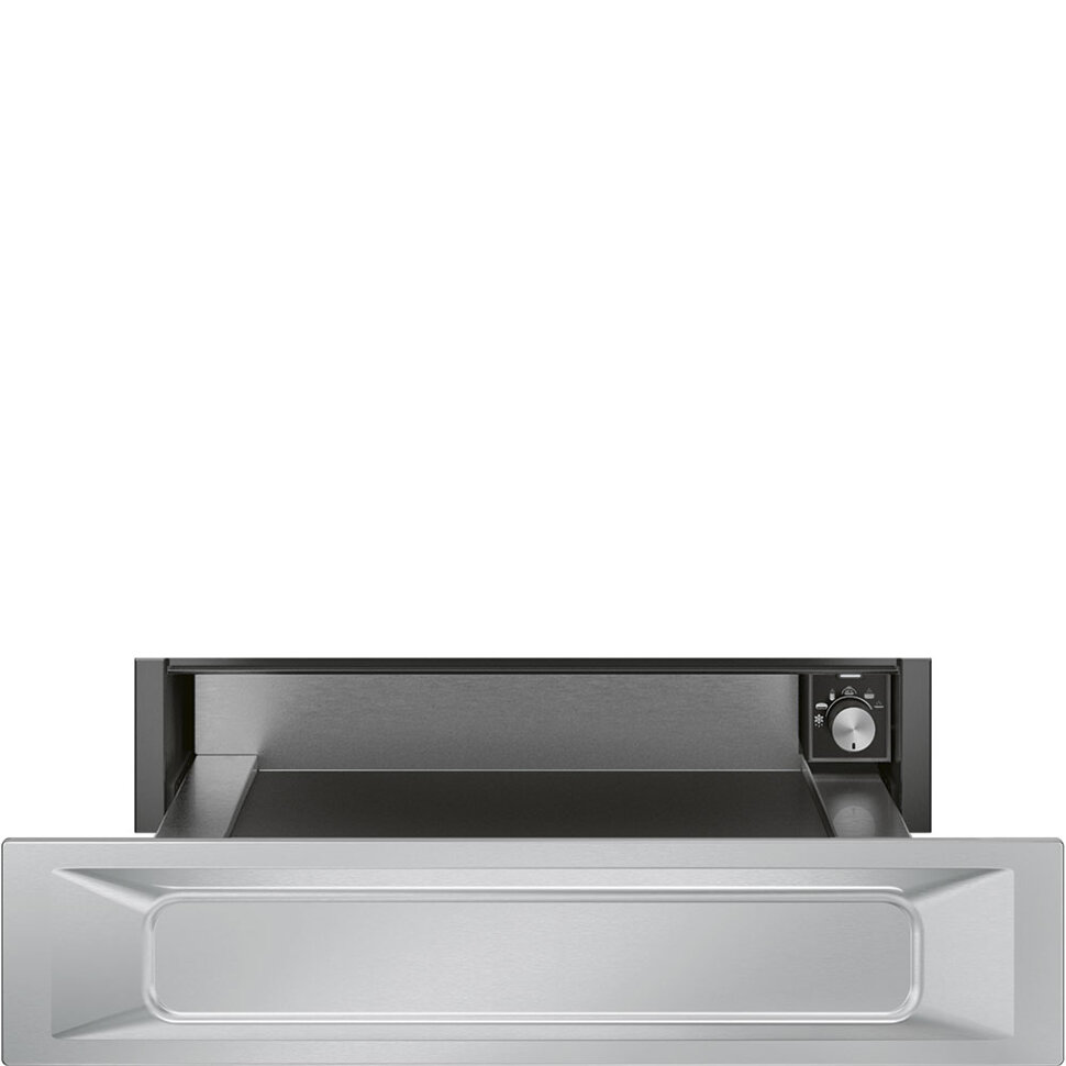 SMEG CPR915X Подогреватель посуды, 60 см, высота 14 см, нержавеющая сталь, открывание PUSH.