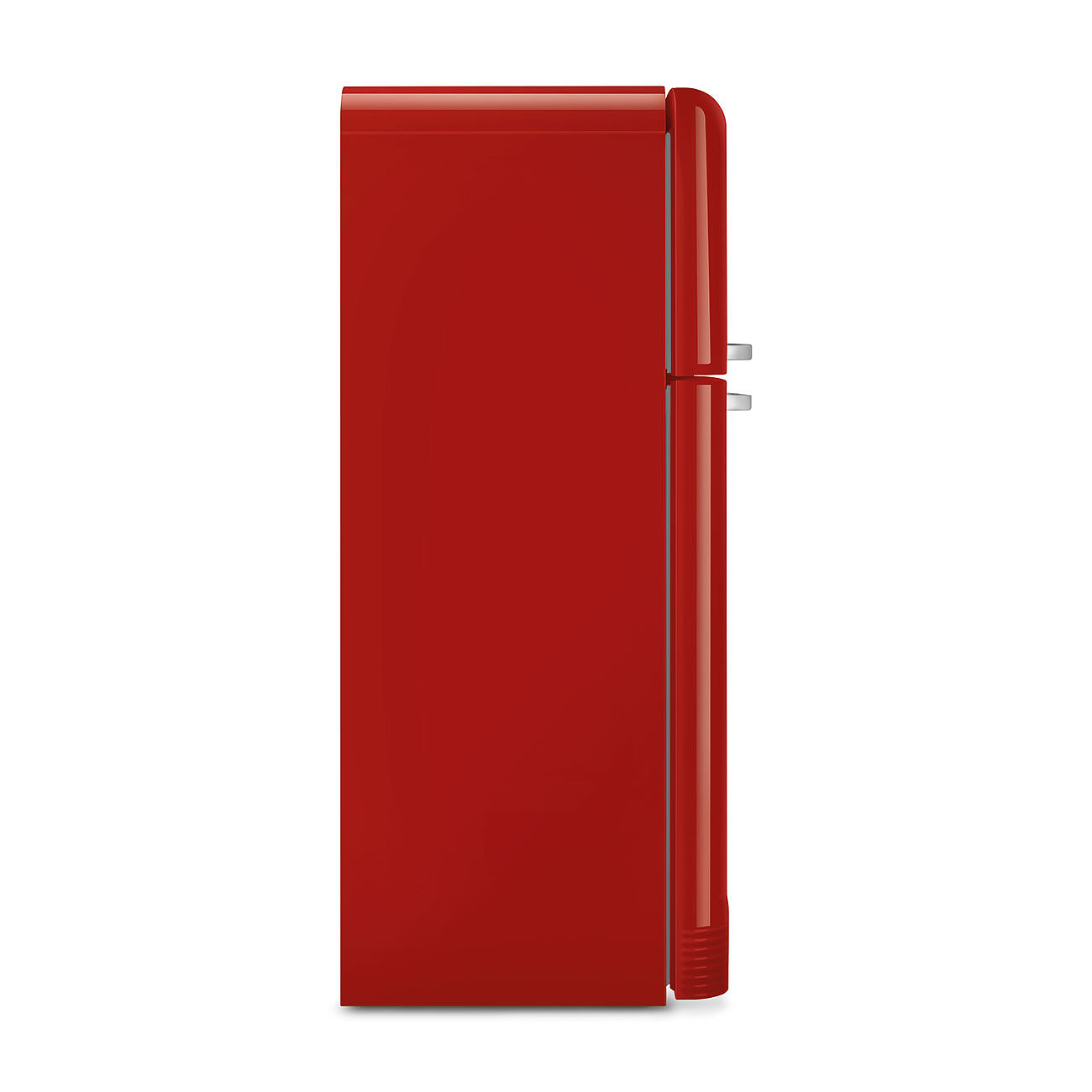 SMEG FAB50RRD5 Отдельностоящий двухдверный холодильник, стиль 50-х годов, 80 см, красный, No-frost, петли справа