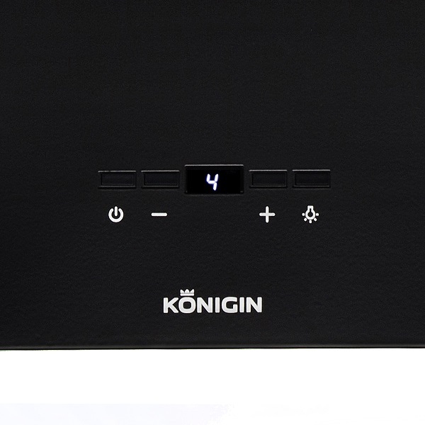 Кухонная вытяжка Konigin Geometry Black/Black Glass