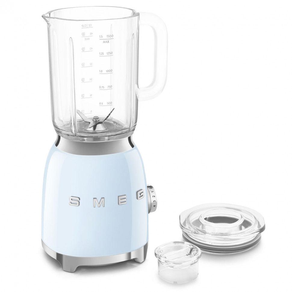 SMEG BLF03PBEU Блендер, объем кувшина 1,5л, пастельный голубой