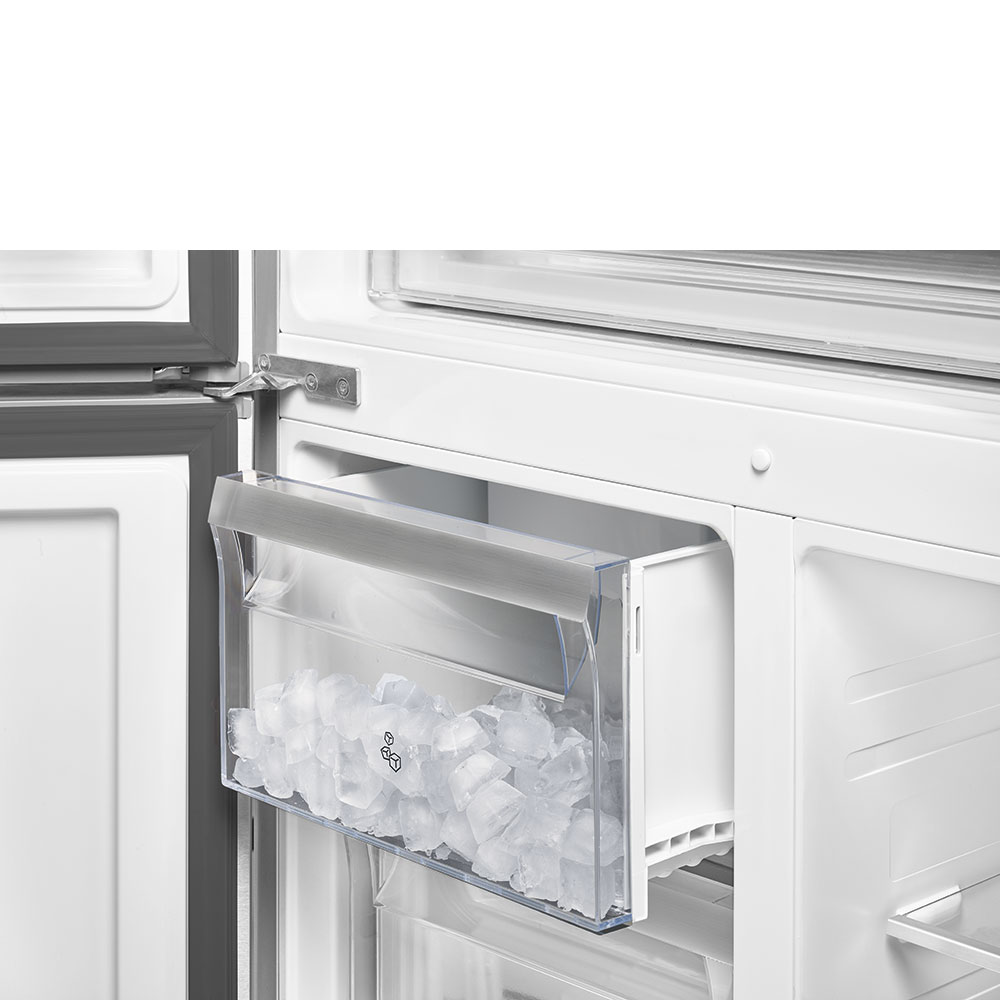 SMEG FQ60XDAIF Отдельностоящий 4-х дверный холодильник Side-by-Side, No-frost, Эффект нержавеющей стали