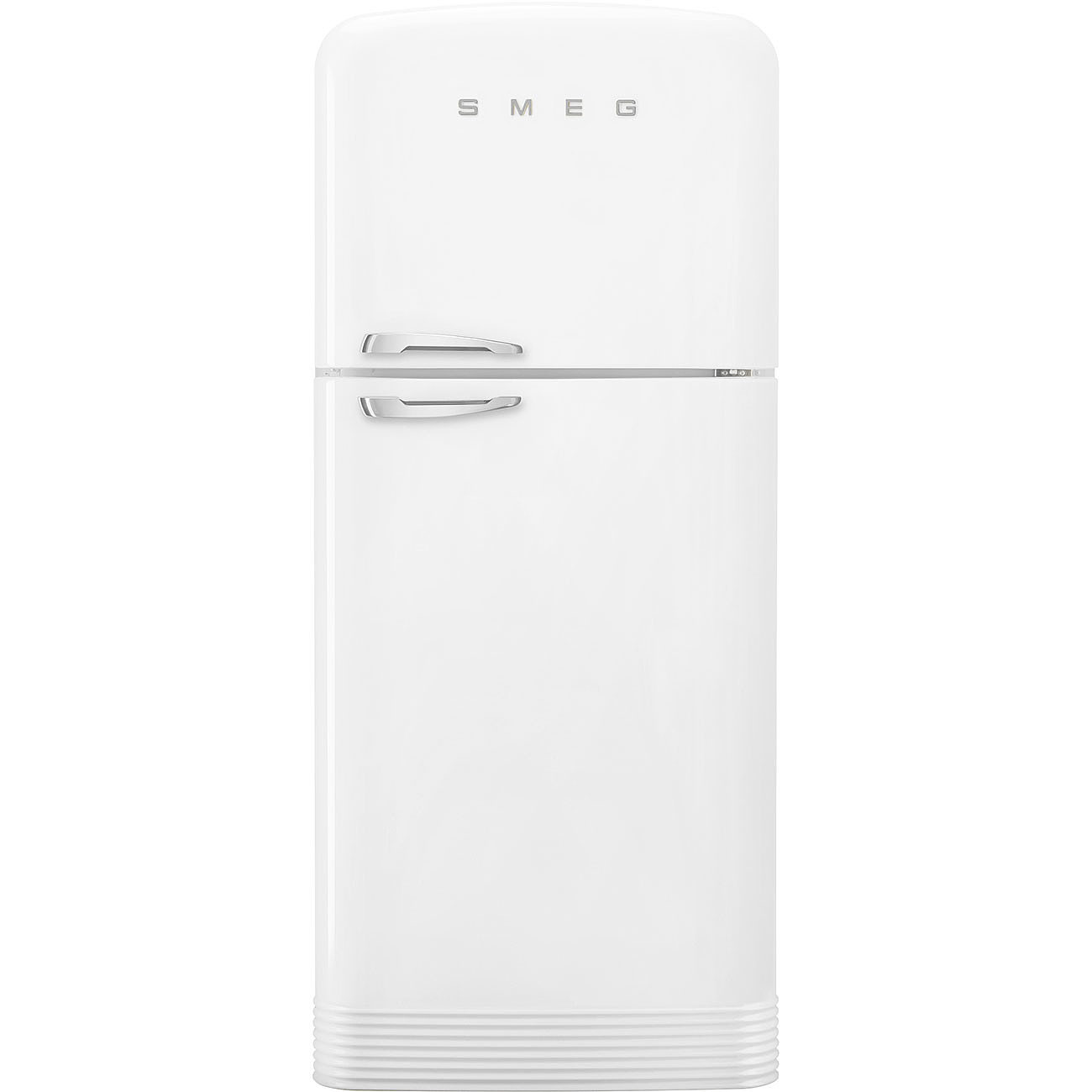 SMEG FAB50RWH5 Отдельностоящий двухдверный холодильник,стиль 50-х годов, 80 см, белый, петли справа
